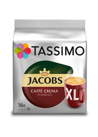 jacobs at tassimo tassimo jacobs caffe crema classico xl 2  2