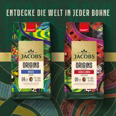 JDE Jacobs Beans origins